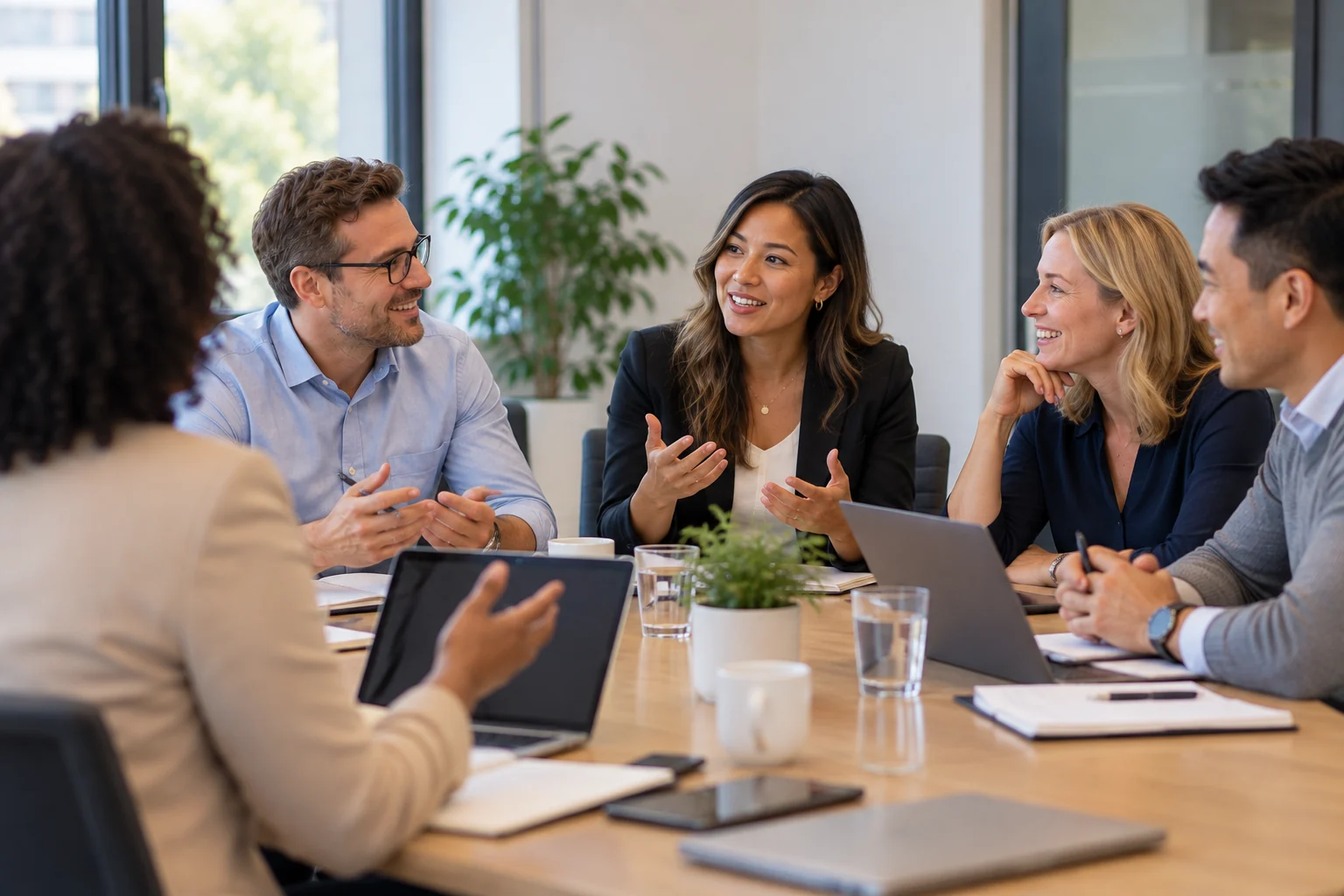 Business English Conversation Training – small-group speaking practice